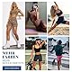 Gayhay Radlerhose Damen Kurze Shorts Sporthose Leggings Blickdicht High Waist Shorts Hotpants Sommerhose für Yoga Schwarze,S-M