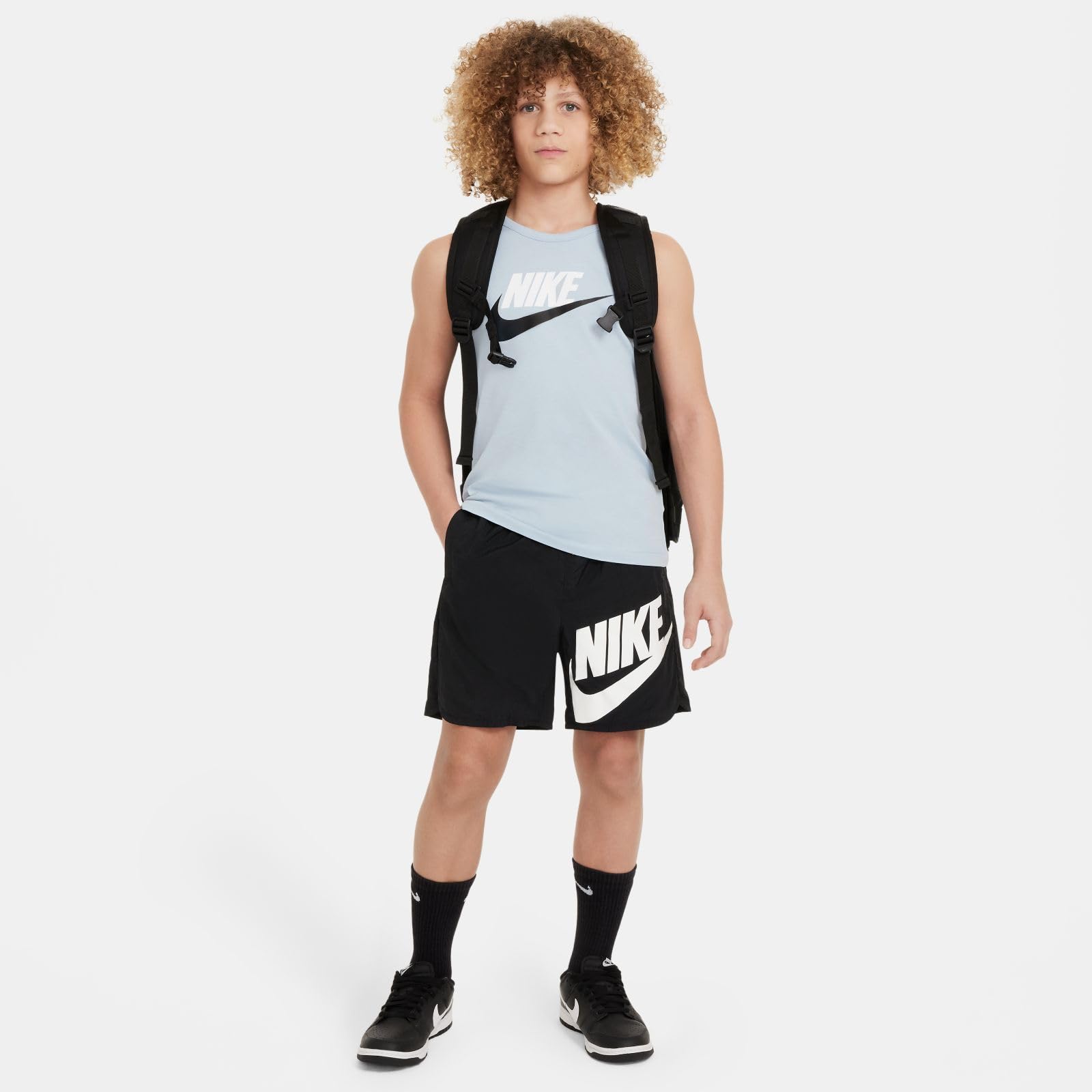 NIKE Kinder Sportswear Tank Essntl Hbr Top Unisex niños