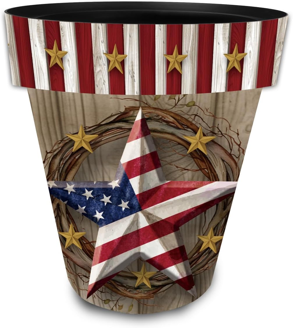 Briarwood Lane American Flowers Medium Planter