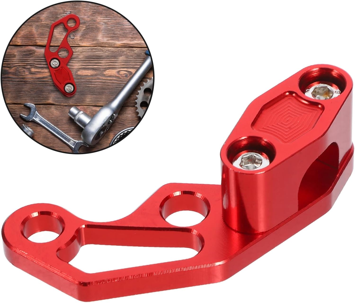 Motorcycle Brake Line Clamp Brake Cable Clips for Secure Fixing Easy Install Throttle Wire Holder for Various Motorcycles