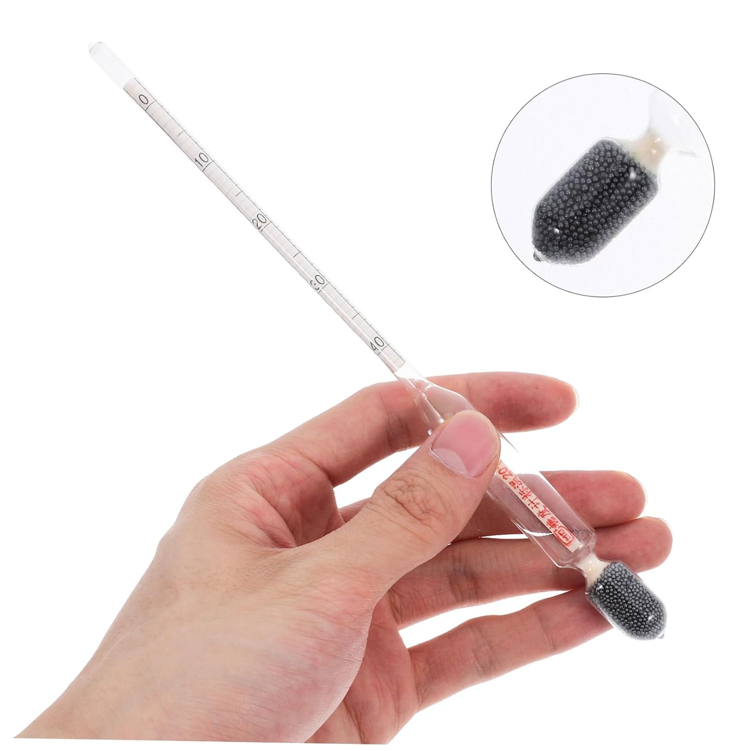 CHILDWEET 6pcs Sugar Scale Hydrometers for Accurate Measurement of Syrup Density and Sugar Content Milk and Juice Essential Tool for Beverage Monitoring