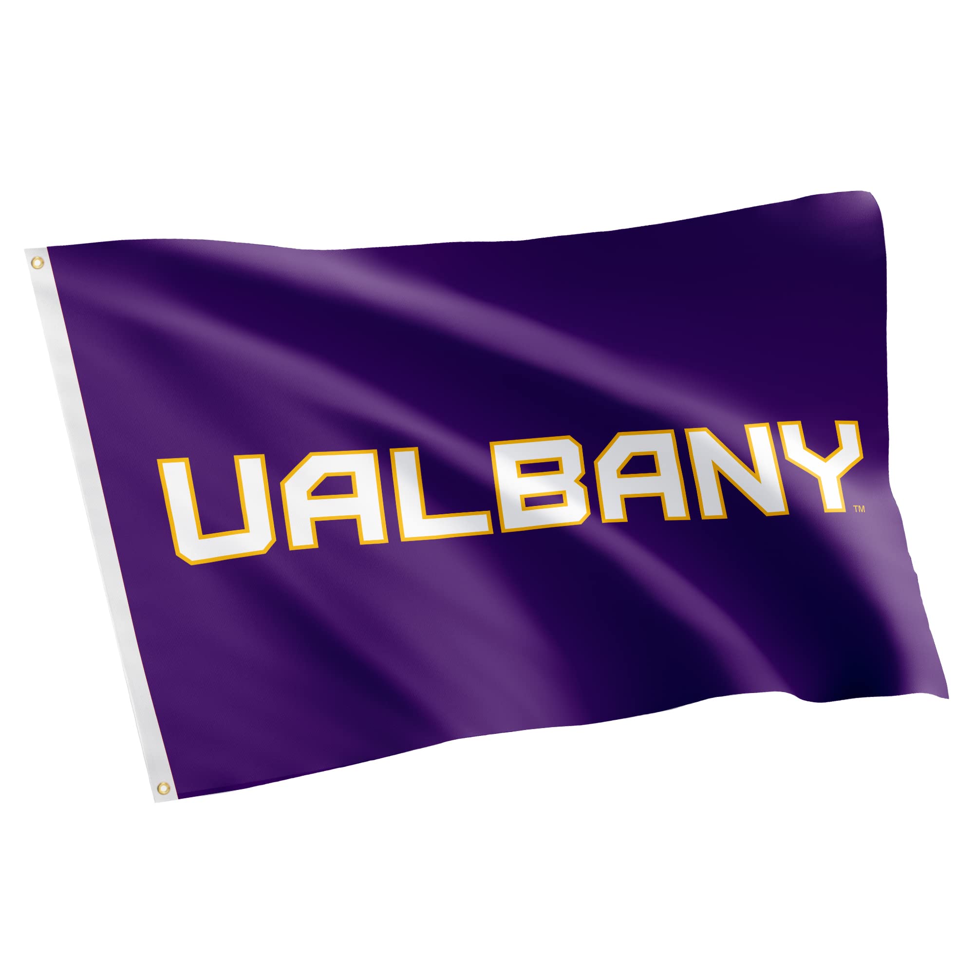 Desert Cactus University at Albany UALBANY Great Danes 100% Polyester Indoor Outdoor 3 feet x 5 feet Flag (Style 7a)