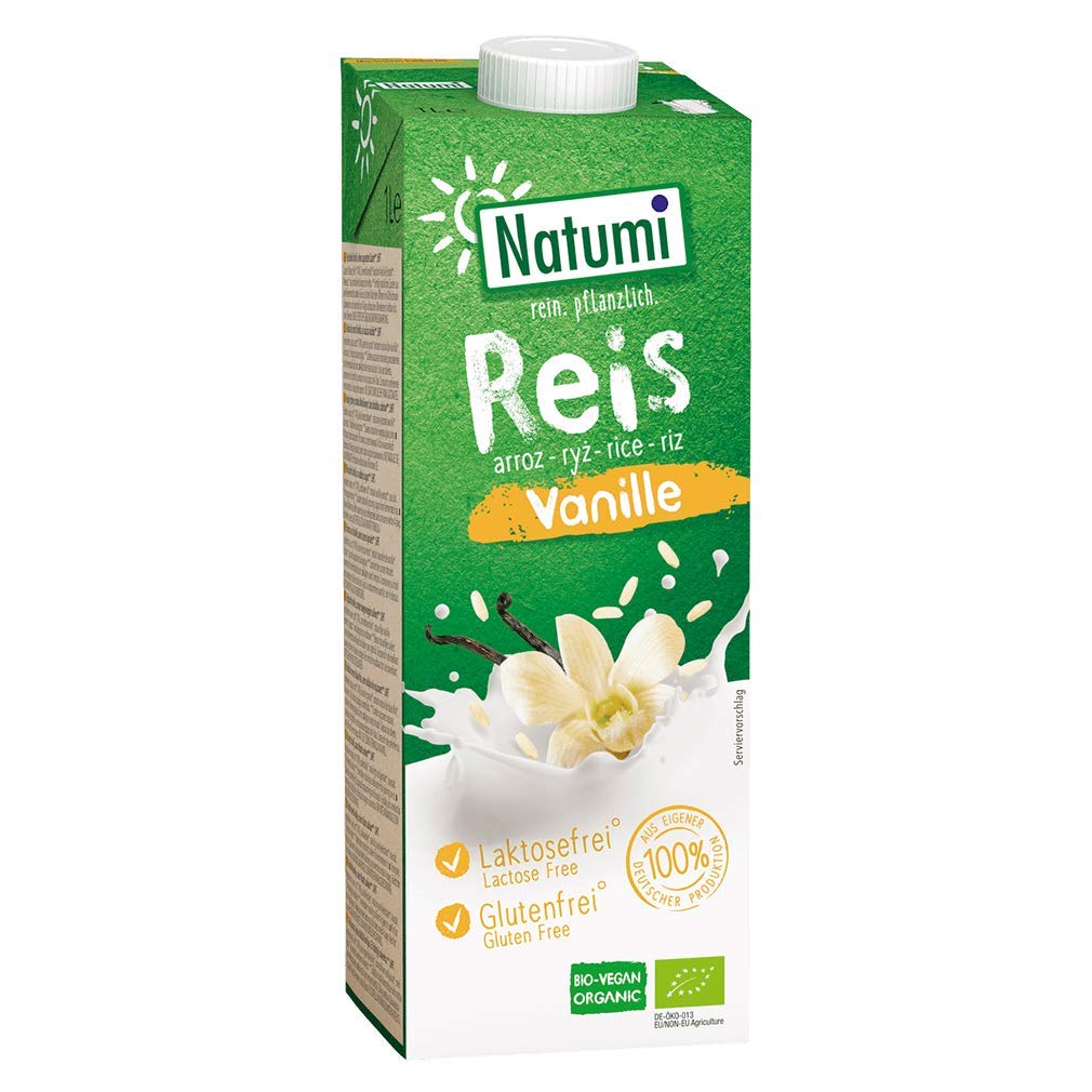 Natumi Bio Reisdrink Vanilla 12er Pack (12 x 1 l)