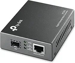 TP-Link CONVERSOR DE MÍDIA GIGABIT SFP MC220L SMB – TP-LINK, Preto