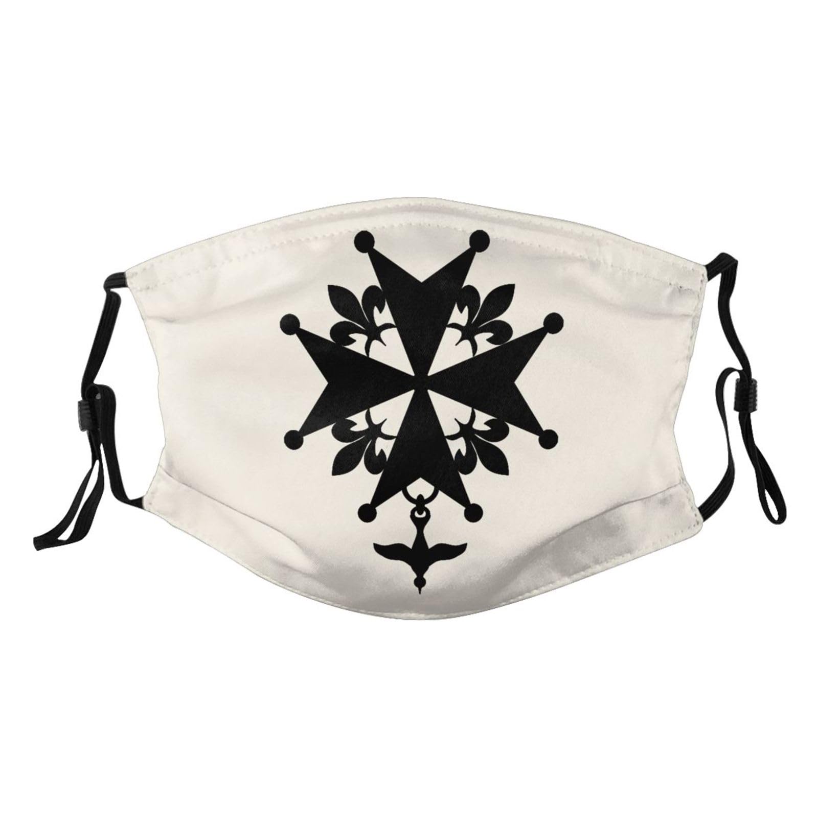 Huguenot Cross Adult Dust Mask Adjustable Dust Face with 2 Filter74
