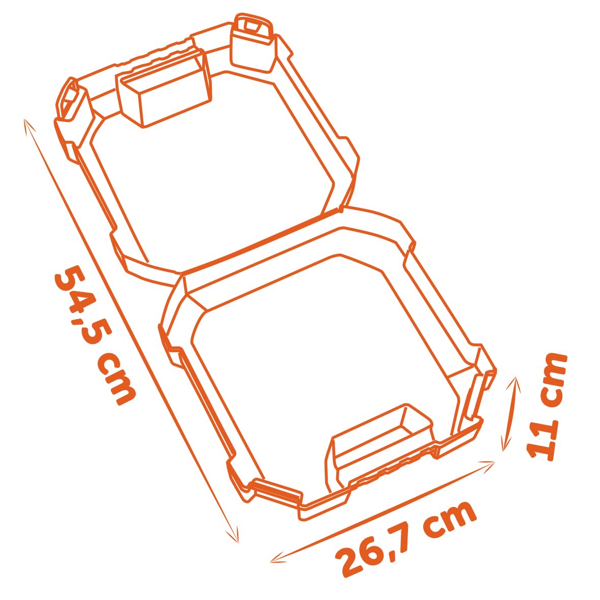 Smoby - Black+Decker - Mallette Bricolo - Jouet d'Imitation - 35 Accessoires - Pratique à Transporter - A Partir de 3 Ans - Fabrication Française