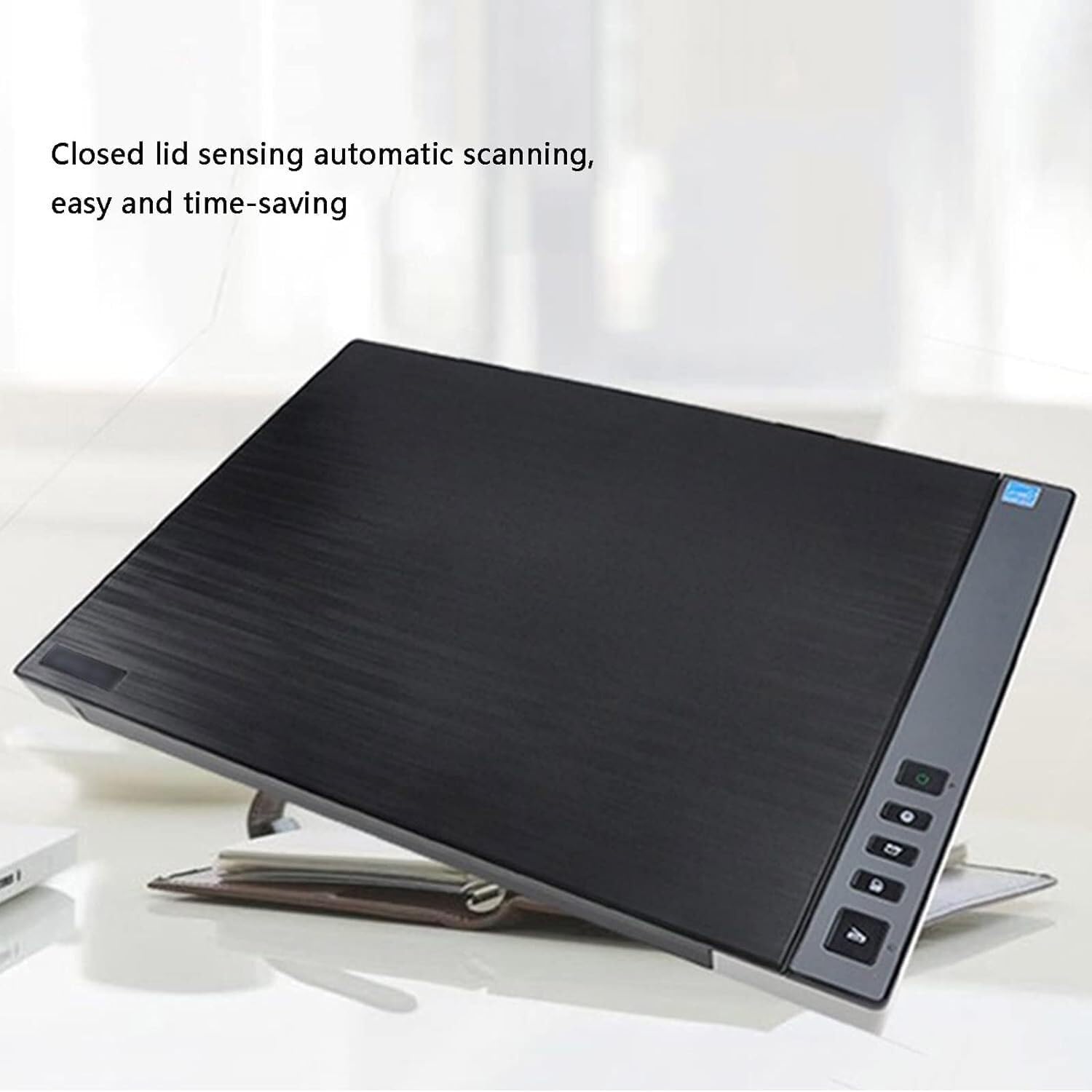 High Speed Flatbed Scanner, A3 Large Format Color Photo and Document Scanner, 1200 Dpi Optical Resolution, 8 Seconds Fast scan Speed