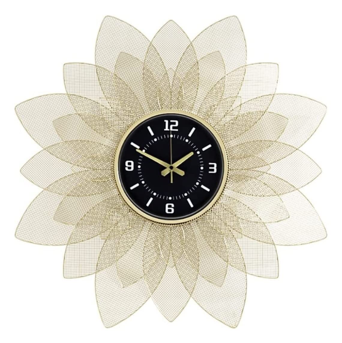 AZHKJKZH Wall Mounted Clock Nordic Clock Wall Modern Design Mute Restaurant Home Quartz Large For Living Room Kitchen For Living Room