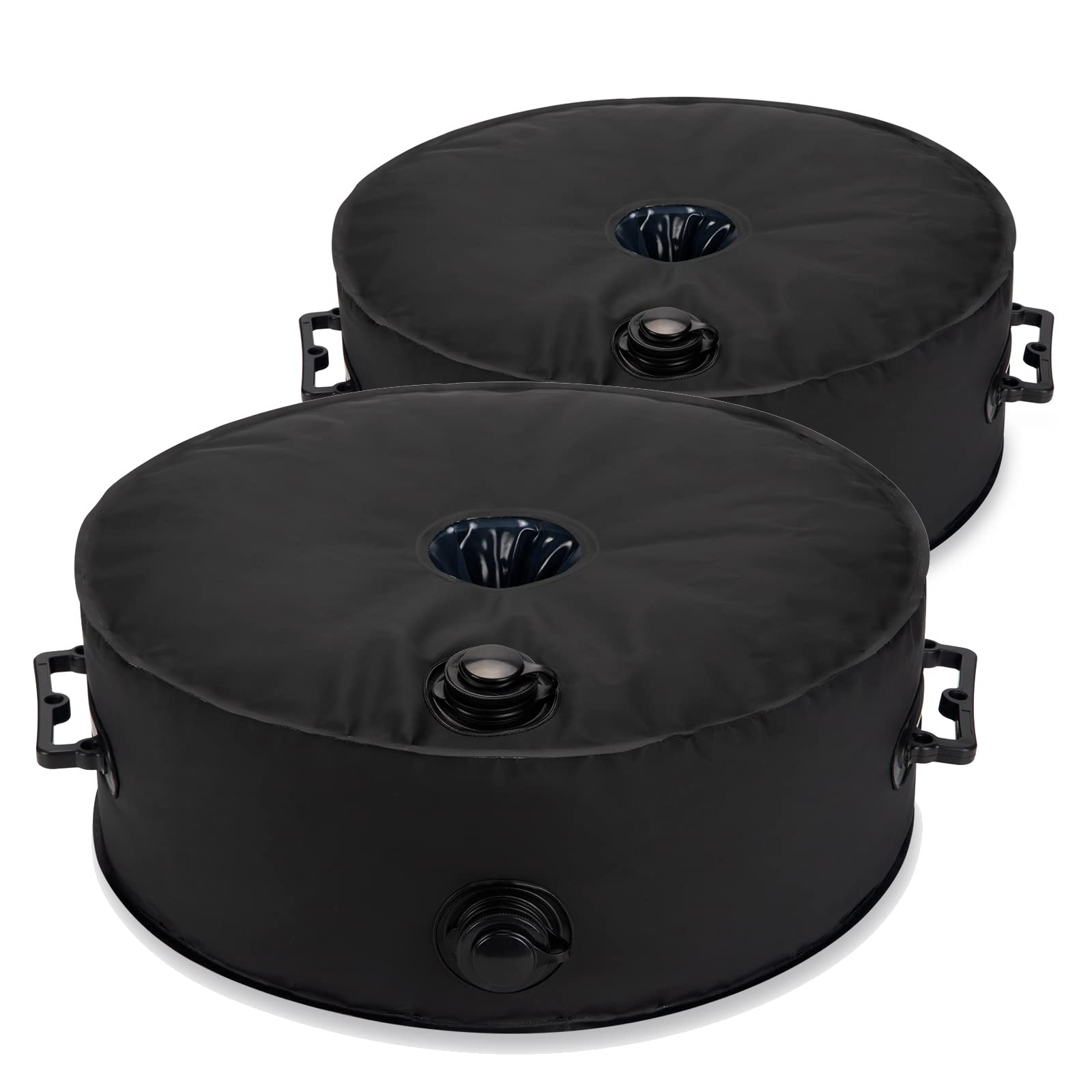 Seceles Umbrella Base Weight Water Bag with 2 Durable Handles, Portable Thicken 1000D Rip-Stop Polyester Up to 50 lbs for Outdoor Patio Garden Beach Parasol Umbrella Stand Cantilever Base