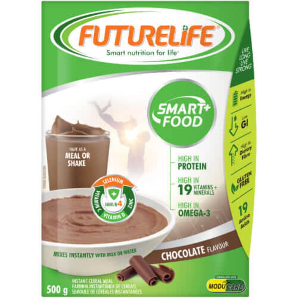 Futurelife Smartfood Chocolate 500g - South African Low GI soy and maize based cereal