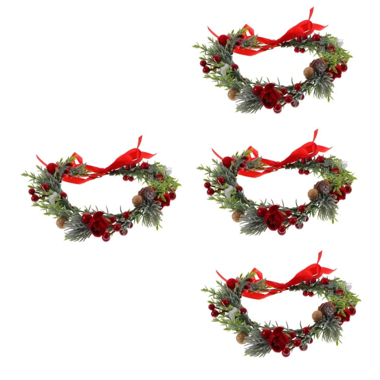 4 Piezas Diadema De Diadema De Hojas Gemas Para El Cabello Para Mujeres Diadema De Boda Accesorios De Novia De Flores De Novia Tocado Floral De Novia Tela