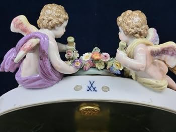 Amazon.co.jp: ノーブランド品マイセンアンティーク.天使文