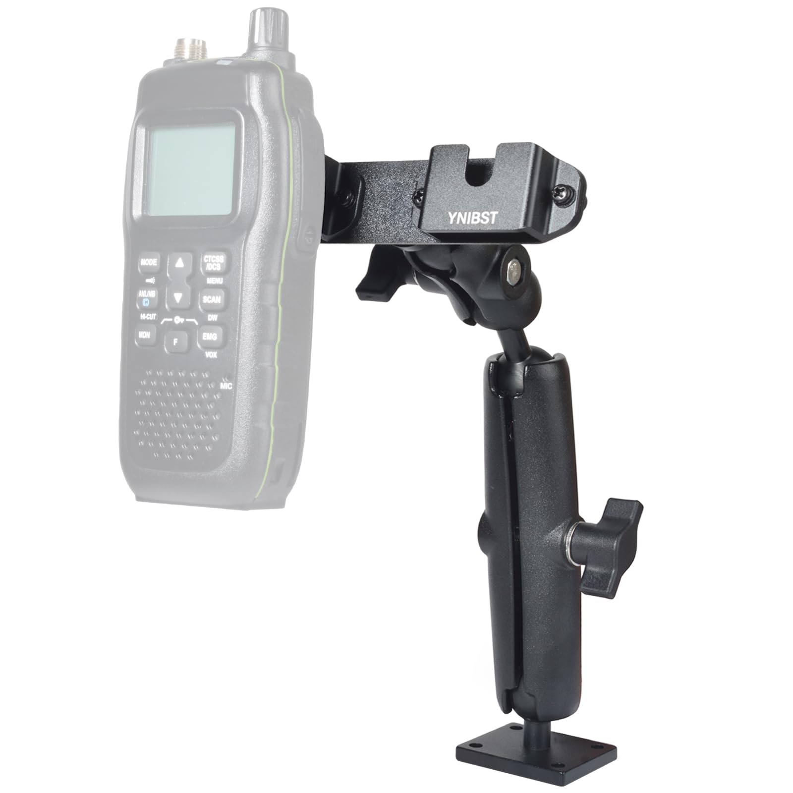 Support Multifonctionnel pour Talkie Walkie/Micro Radio, Porte Radio Voiture/Camion, Compatible Motorola Kenwood Baofeng