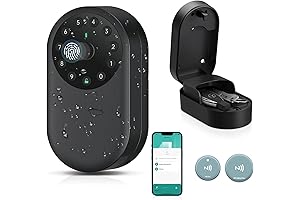 Smart Lock Box, Key Storage Solution with Tuya/Yeeuu App Remote Access