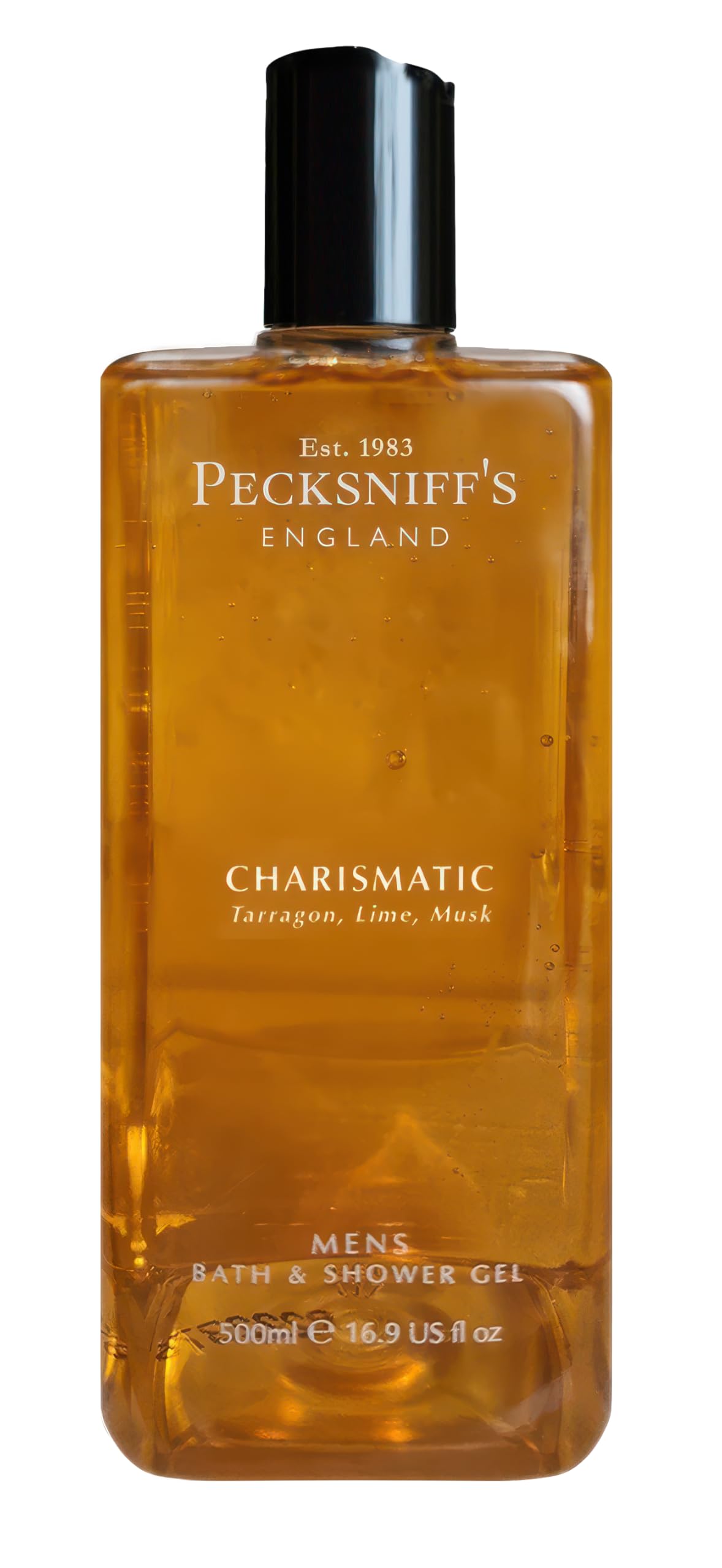 Pecksniff's Men's Luxurious Moisturizing Bath & Shower Gel | Premium Cleansing Men's Body Wash | Captivating Fougere Accord Mens Shower Gel |