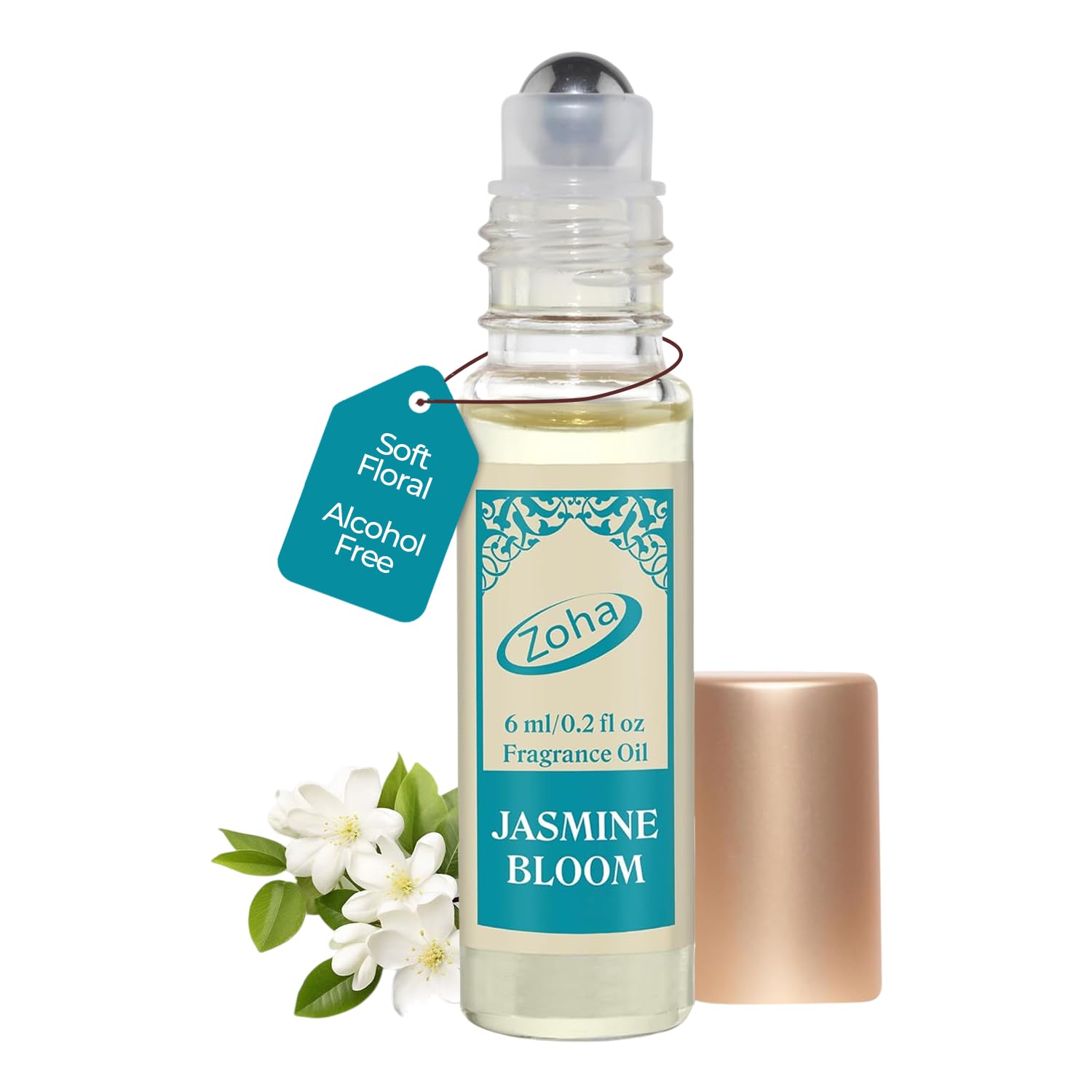 Amazon.com : Zoha Jasmine Bloom | Roll on Perfumes for Women & Men
