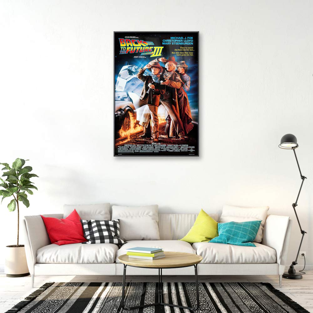 Amazon.co.jp: Back to the Future III – Framed映画ポスター/印刷