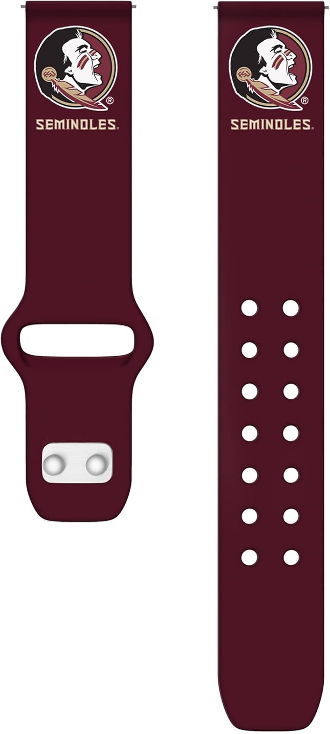 Affinity Bands Florida State Seminoles HD Watch Band Compatible with Samsung Galaxy Watch and more