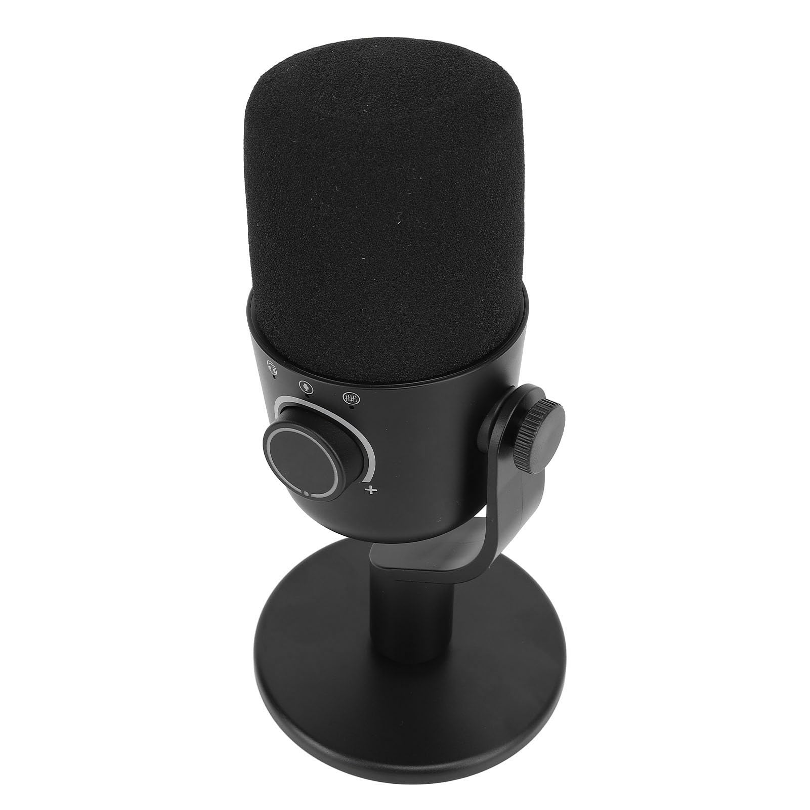 Naroote Gaming-Mikrofon, USB-Kondensatormikrofon, HiFi-Chip-Mikrofon mit Dynamischen RGB-Lichtern, Ideal für PC-Live-Übertragung, und Klaren Gesang