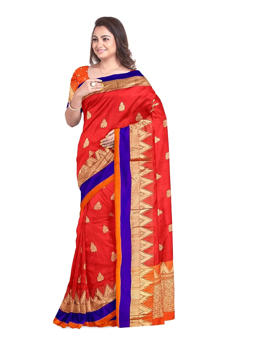 InCraft Pure Silk Saree with Blouse