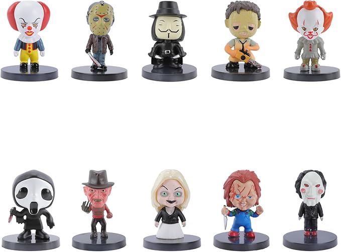 The Exit 8: From Japanese Indie Phenomenon to Terror Film 7 61vclUqGDIL. AC SX679 brableewear Horror Movie Anime Action Figure Halloween Zombie Statues Scary Toys Horror Killer Set Action Figures Home Decor Collectible