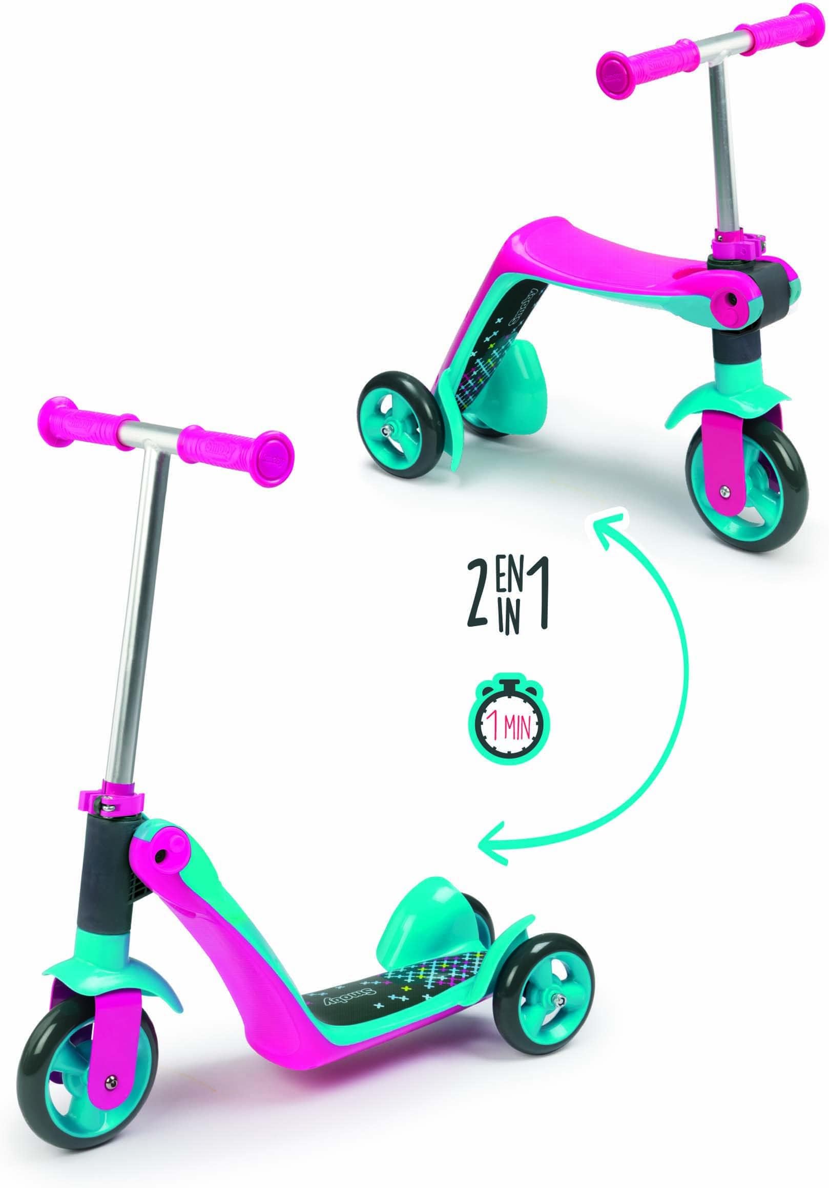 Smoby Reversible 2 in 1 Scooter