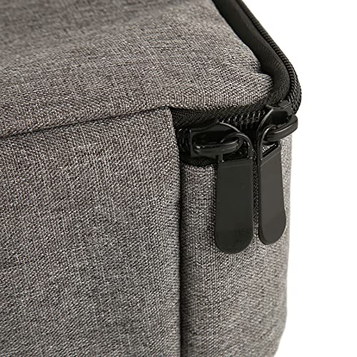 Funda portátil resistente para proyector Tyenaza, estuche de transporte y almacenamiento con asa robusta, 13,6 x 7,9 x 4 pulgadas miniatura 6