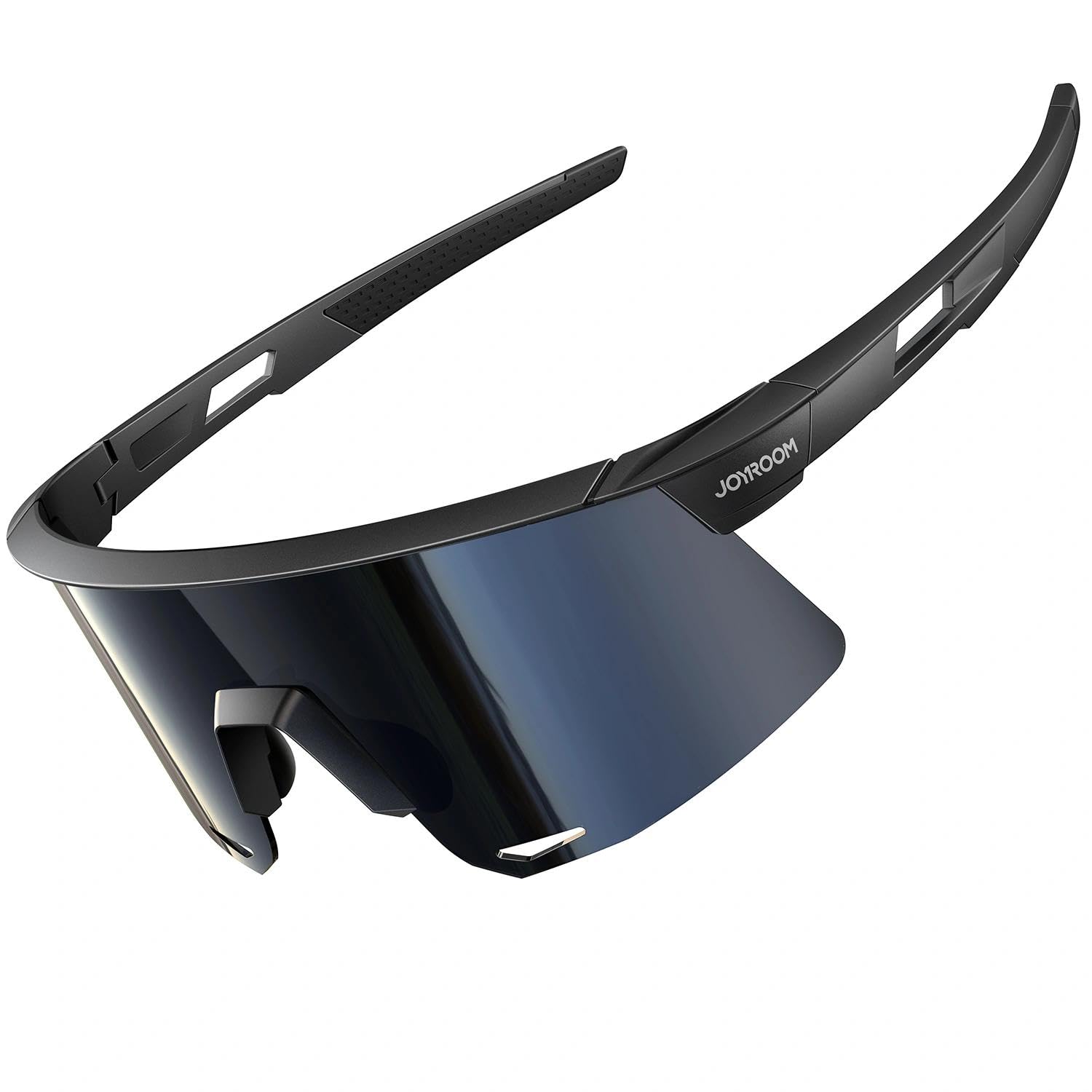 JOYROOM Schnelle Brille Herren Fahrradbrille Damen [Verstellbare Nasenpad] [Anti-Beschlag] Sonnenbrille Polarisiert UV400-Schutz Sportbrille aus TR90 für Fahrrad Ebike Laufen