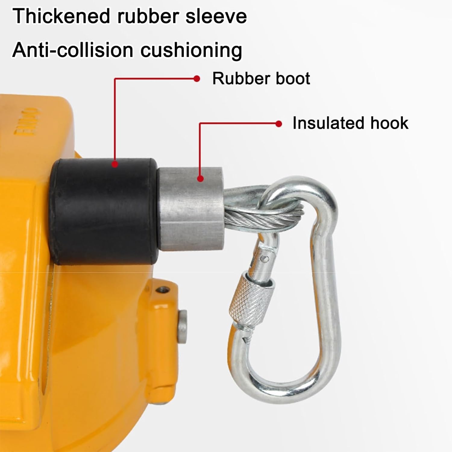 Equilibrador de Resorte, Herramienta telescópica suspendible Equilibrador de Resorte, equilibrador telescópico Ajustable (tamaño: 5-7 kg)