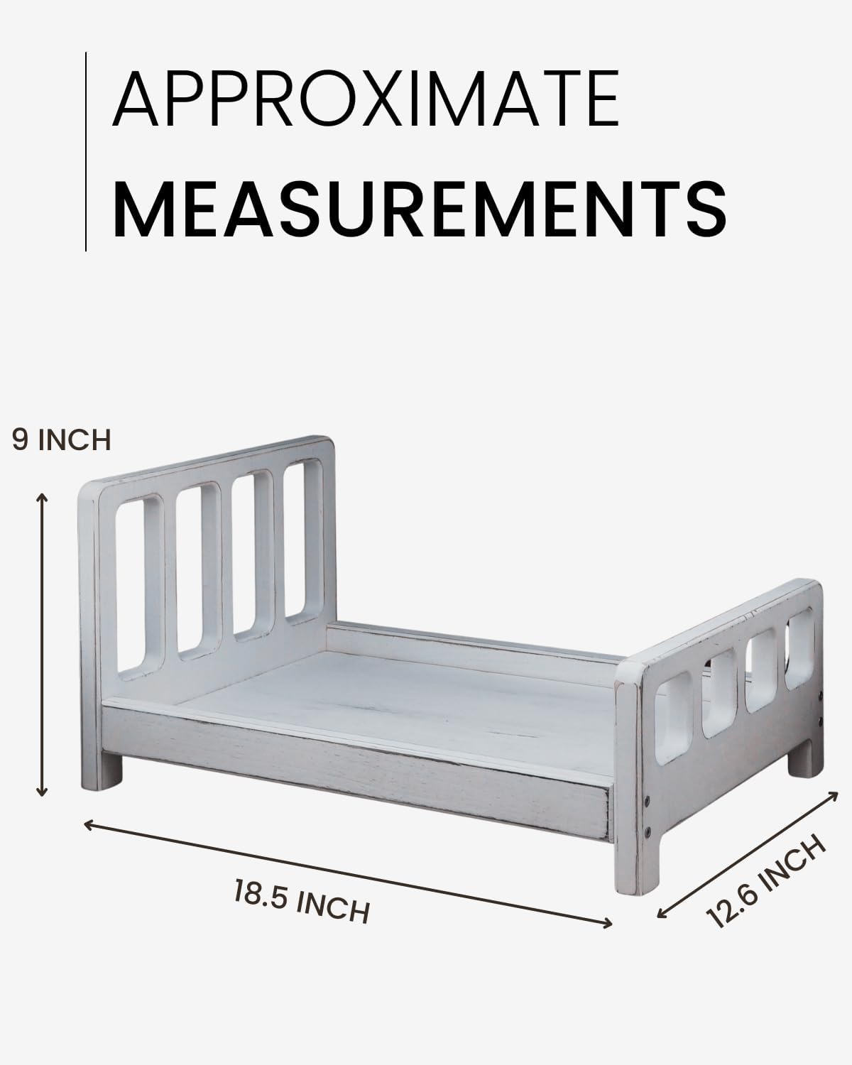 新生児写真小道具 木製ポージングベッド ベビー写真撮影小道具 手作り素朴なベッドスタジオ写真小道具 プロの写真家 新生児フォトセッシ