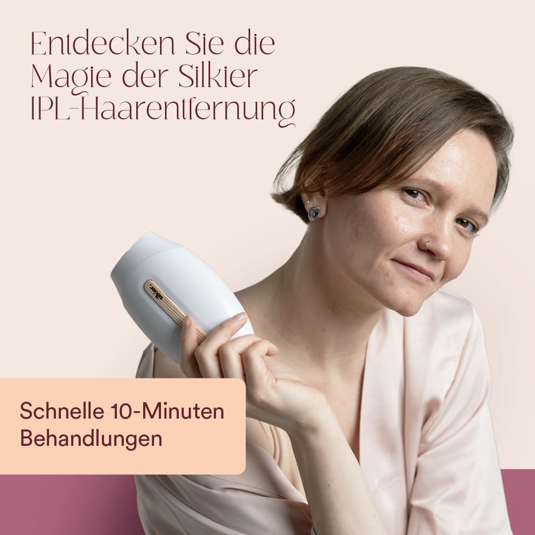 IPL Laser Haarentfernungsgerät für Dauerhafte Haarentfernung mit 5 Energiestufen, Schnelle Anwendung, Schmerzfrei – Geeignet für Achseln, Körper, Gesicht und Beine
