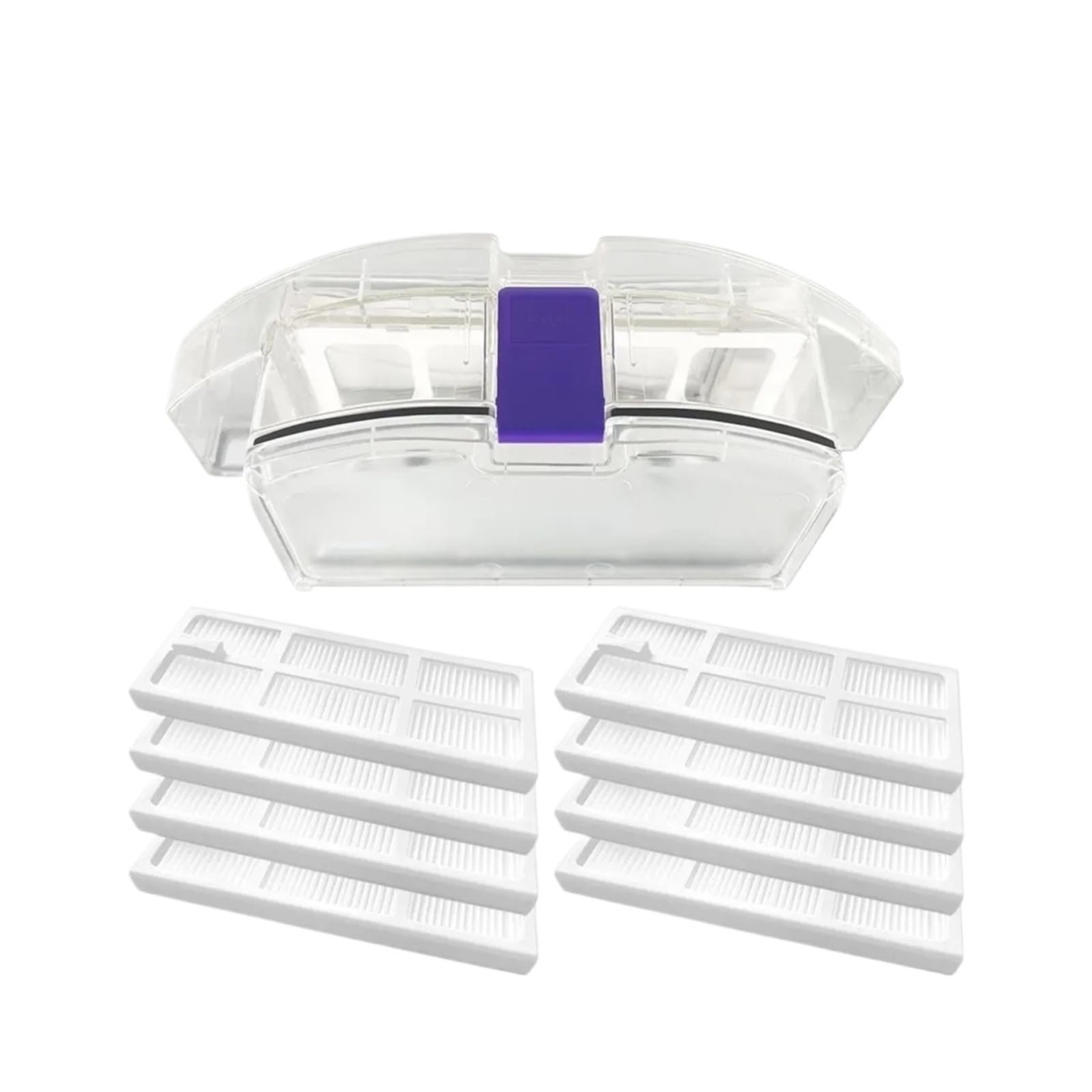 Vividcrate Set A Dust Bin,Compatible For Narwal,Compatible For Freo,J3 Robot Vacuum Cleaners Acssories Replament Spare Parts.(Set A)