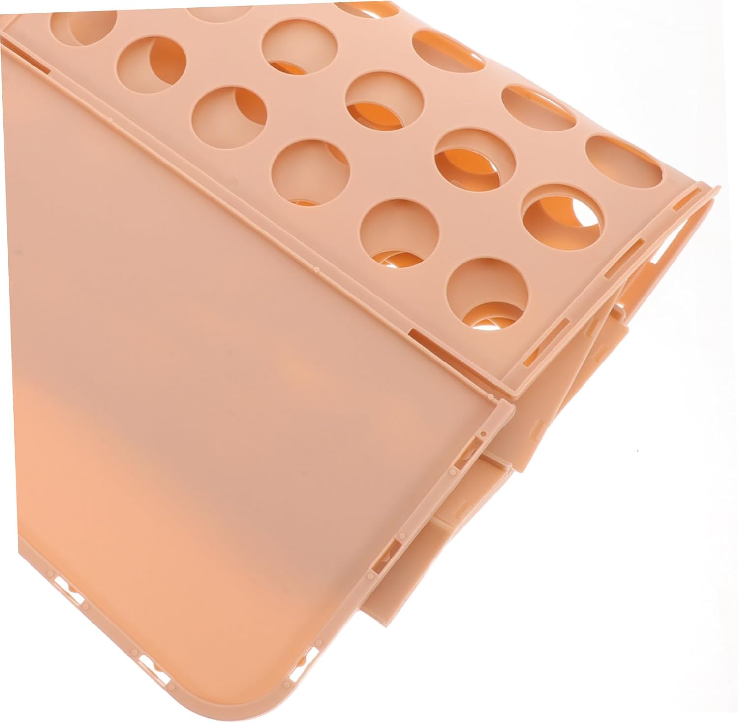 BESTYASH 2PCS Foldable Laundry Storage Basket Plastic Dirty Clothes Hamper for Home Use Space-saving No Punching Design Random Color Multipurpose Storage for Clothing and Random Color