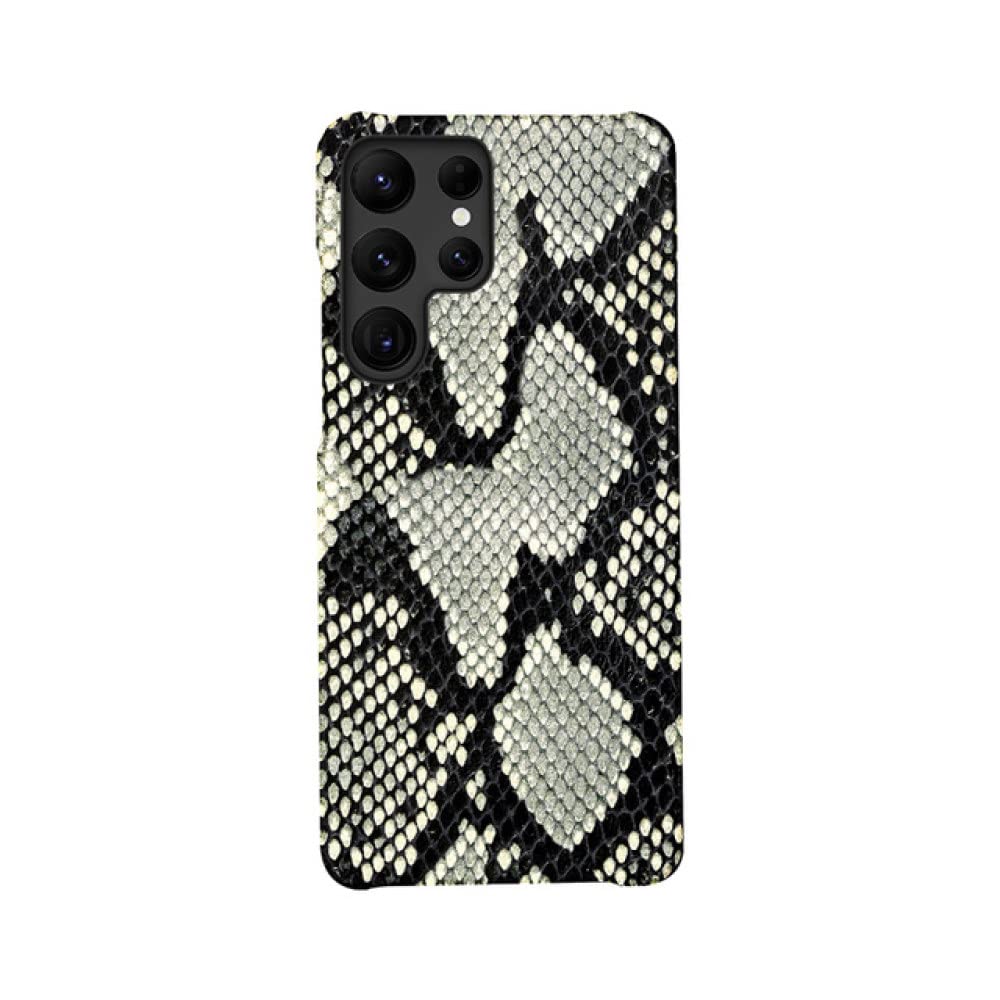 Funda de Cuero para Samsung Galaxy S24 S22 S23 Ultra S21 FE S22 Plus Note 20 Ultra 10 A54 A55 A53 5G, Cowhide 1, para Galaxy A54 5G, A546 (Todos)