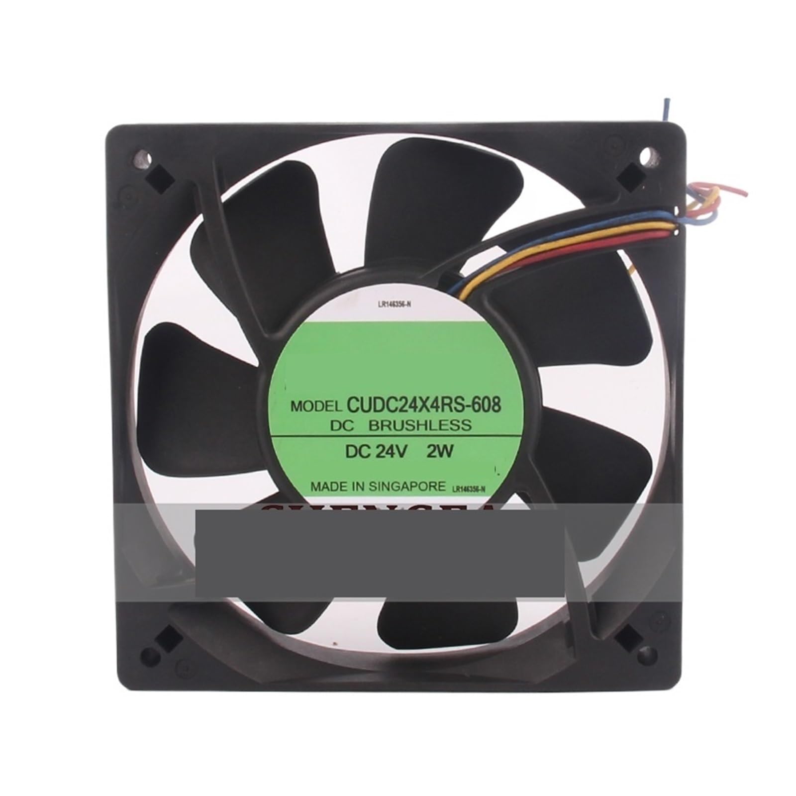 RTYGHBSWU CUDC24X4RS-608 120 * 120 * 25mm 24V 2W 12025 Cooling Fan