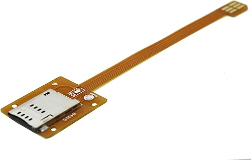 Sintech Micro SIM 3G 4G tarjeta macho a estándar UIM SIM hembra extensión plana FPC cable extensor 5.9in Sintech Micro SIM 3G 4G tarjeta macho a estándar UIM SIM hembra extensión plana FPC cable extensor 5.9in