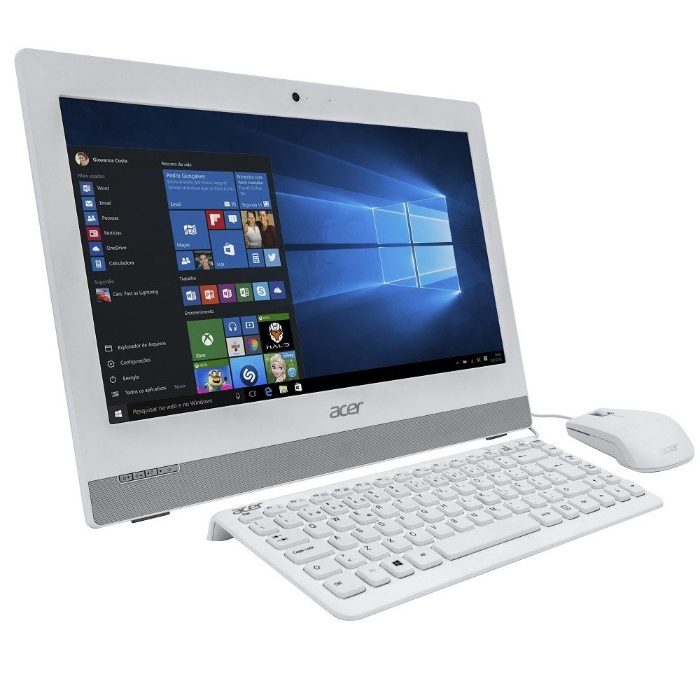 Computador All in One Intel Pentium 4GB 500GB Acer Aspire Z1 AZ1