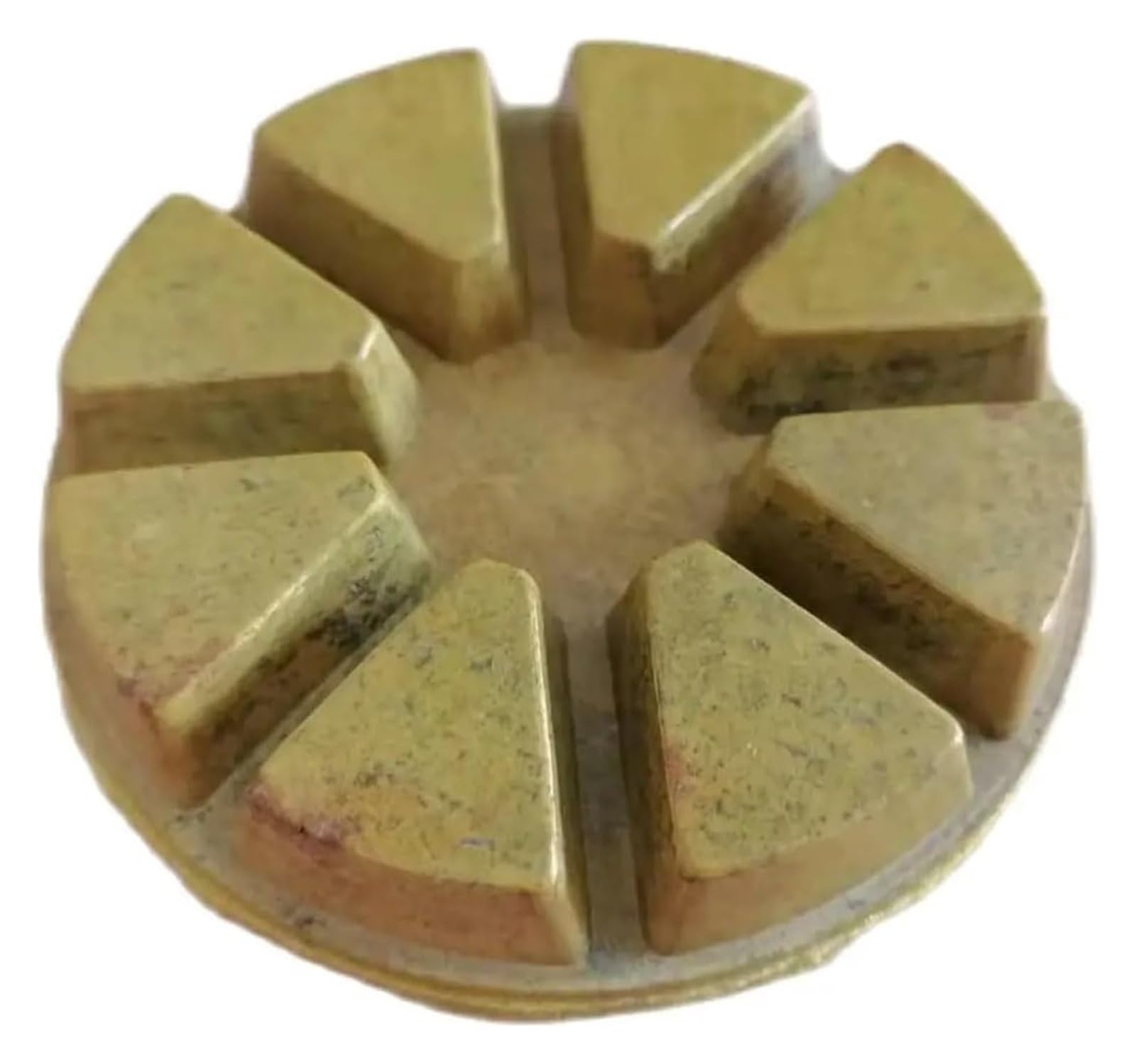 80 mm Siete pasos for pulir, renovar y abrillantar el piso de concreto cemento con disco pulido agua arena diamante .0526