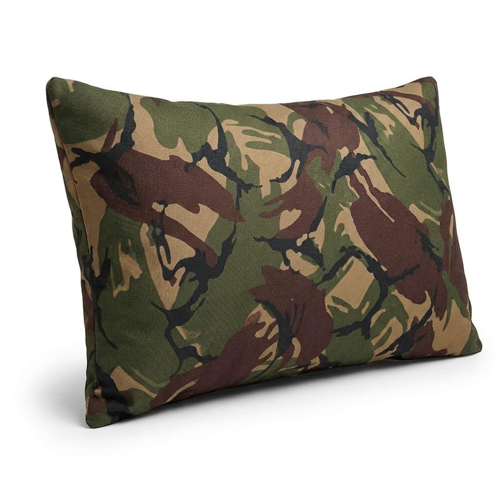 AMANSTYLE LTD Rattan Garden Furniture Cushions – Outdoor Replacement Cushion Pads for Patio Sofa, Conservatory & Garden Seating, Water Resistant Covers (Army Camouflage, Back Cushion 54cm x 40cm)