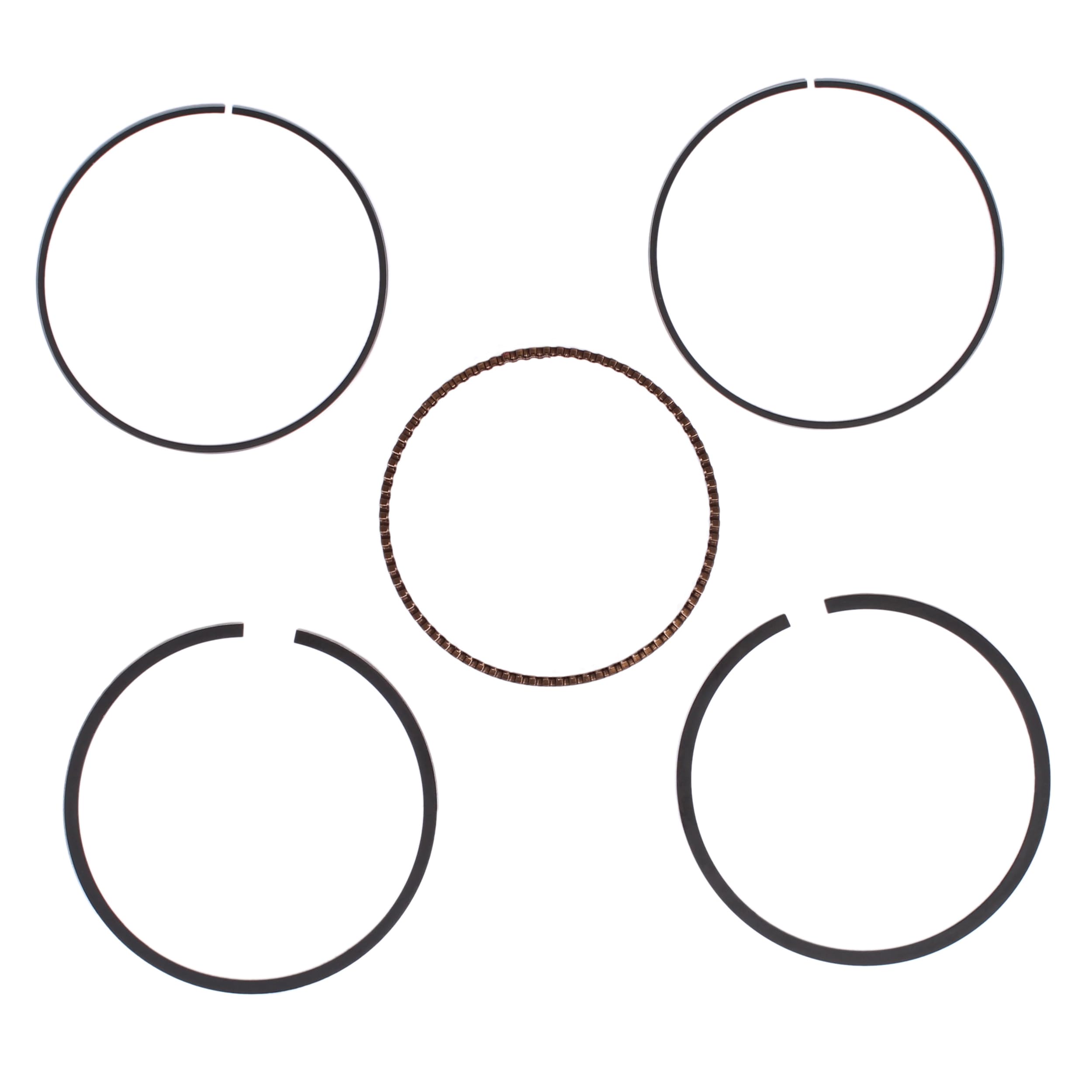 Outboard Engine 68T-11603-00 68T-11603-01 STD Piston Ring for Yamaha 8HP 9.9HP Boat Motor, 56mm STD