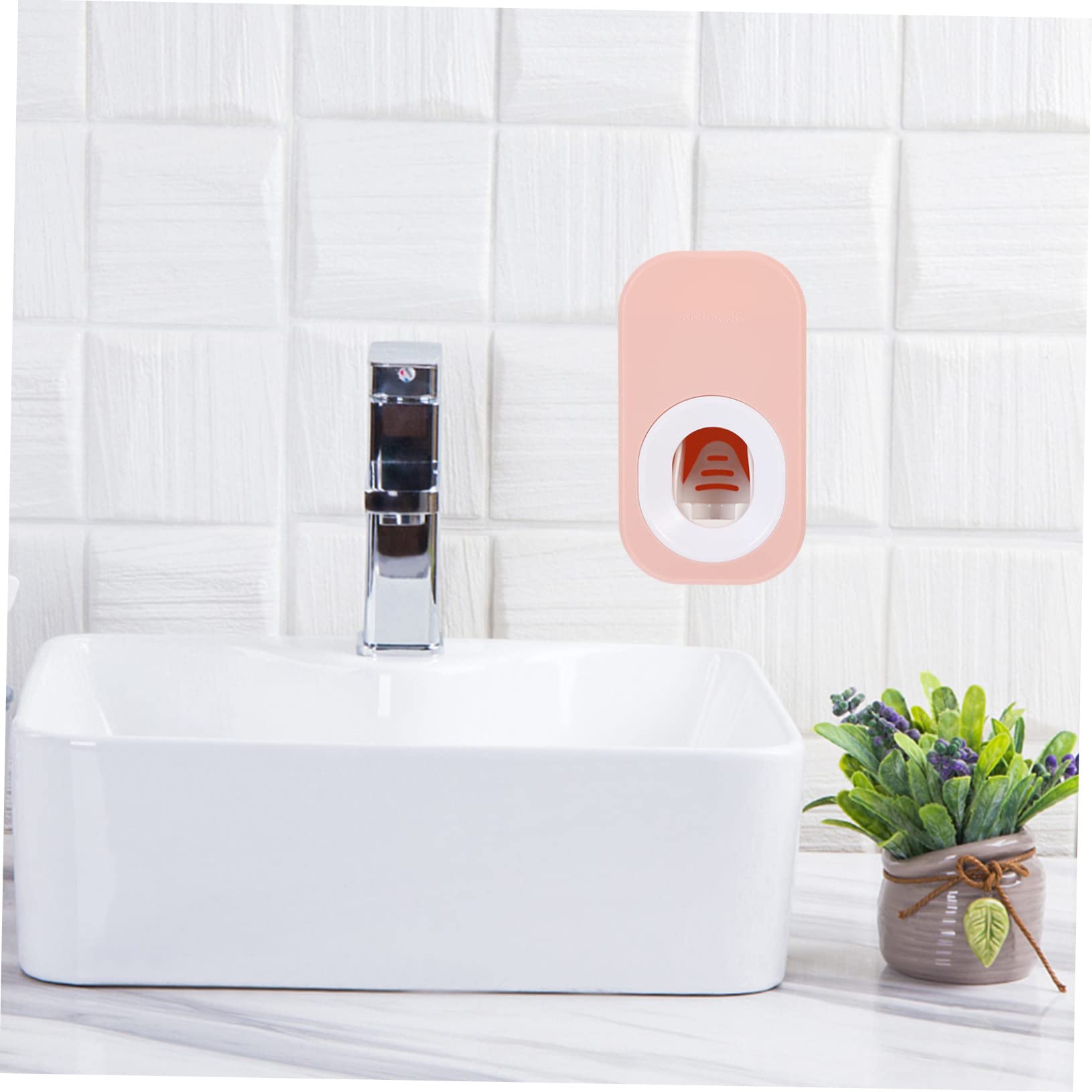 Beavorty Gadget for Home Automatic Toothpaste Squeezer Wall-Mounted Plastic Roller Easy Squeeze Dispenser