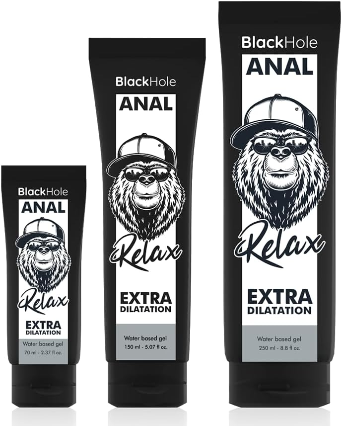 Three sizes of BLACK HOLE D-229248 gel tubes