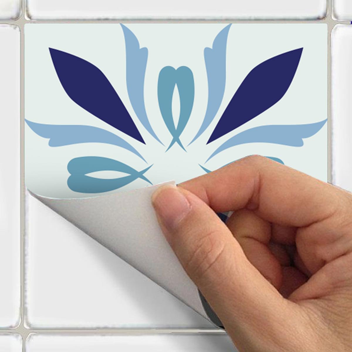 Ambiance Sticker Selbstklebende Wandtattoos – 24 Stück Fliesenaufkleber 20x20 Cm Für Bad & Küche