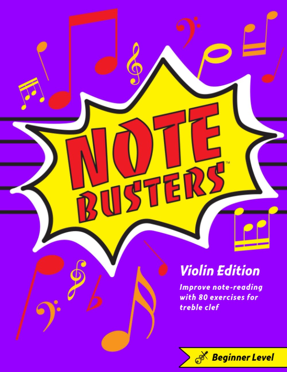 Notebusters: Beginner Violin (Notebusters Music Workbooks)