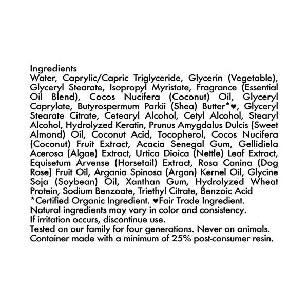 SheaMoisture-100-Virgin-Types-100-Extra-Virgin-8-oz SheaMoisture Leave-in Conditioner Treatment for All Hair Types 100% Extra Virgin Coconut Oil Silicone Free Conditioner 8 oz