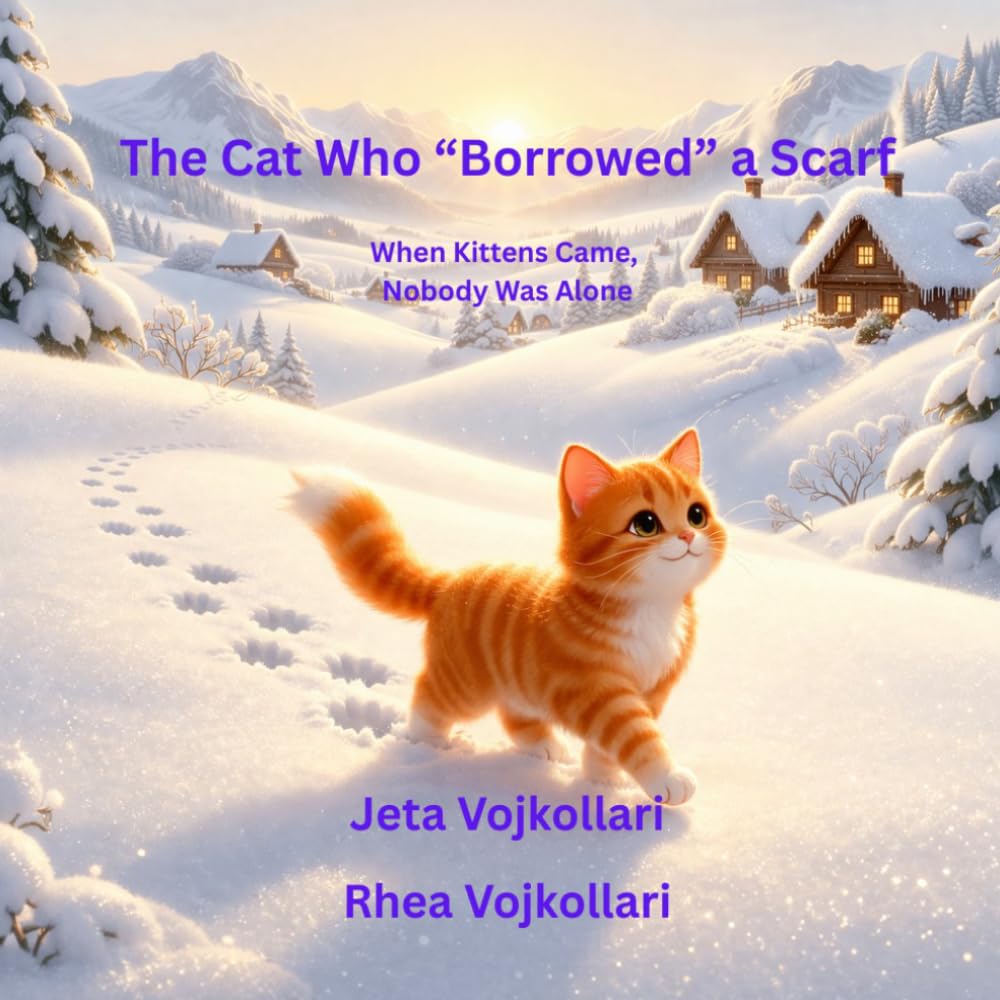 The Cat Who “Borrowed” a Scarf: When Kittens Came, Nobody Was Alone