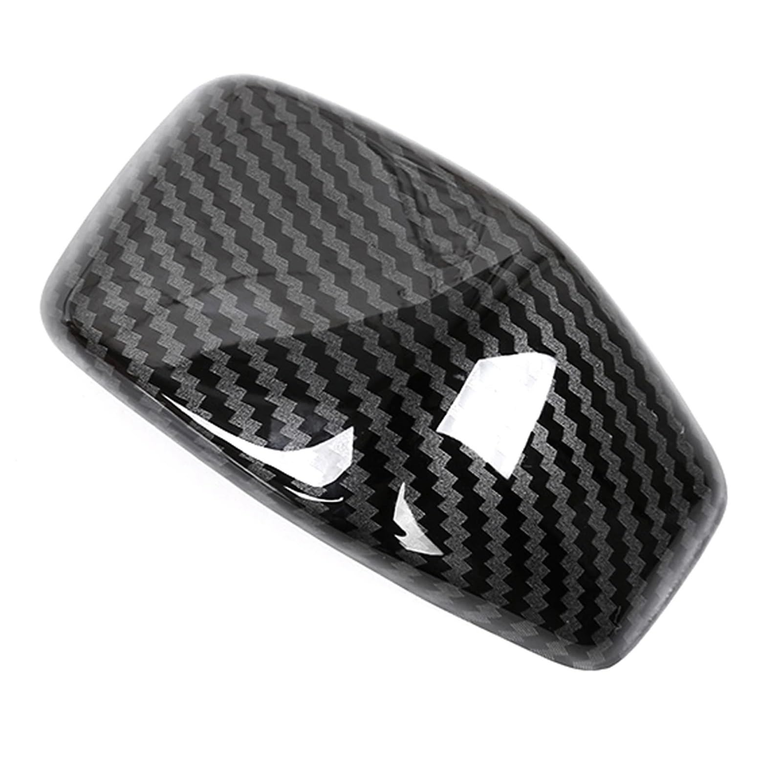 DWTNMEX Gear Shift Knob for Toyota for Land for Cruiser 300 J300 LC300 2022 2023 Carbon Fiber Grain ABS Gear Shift Knob Head Cover Trim