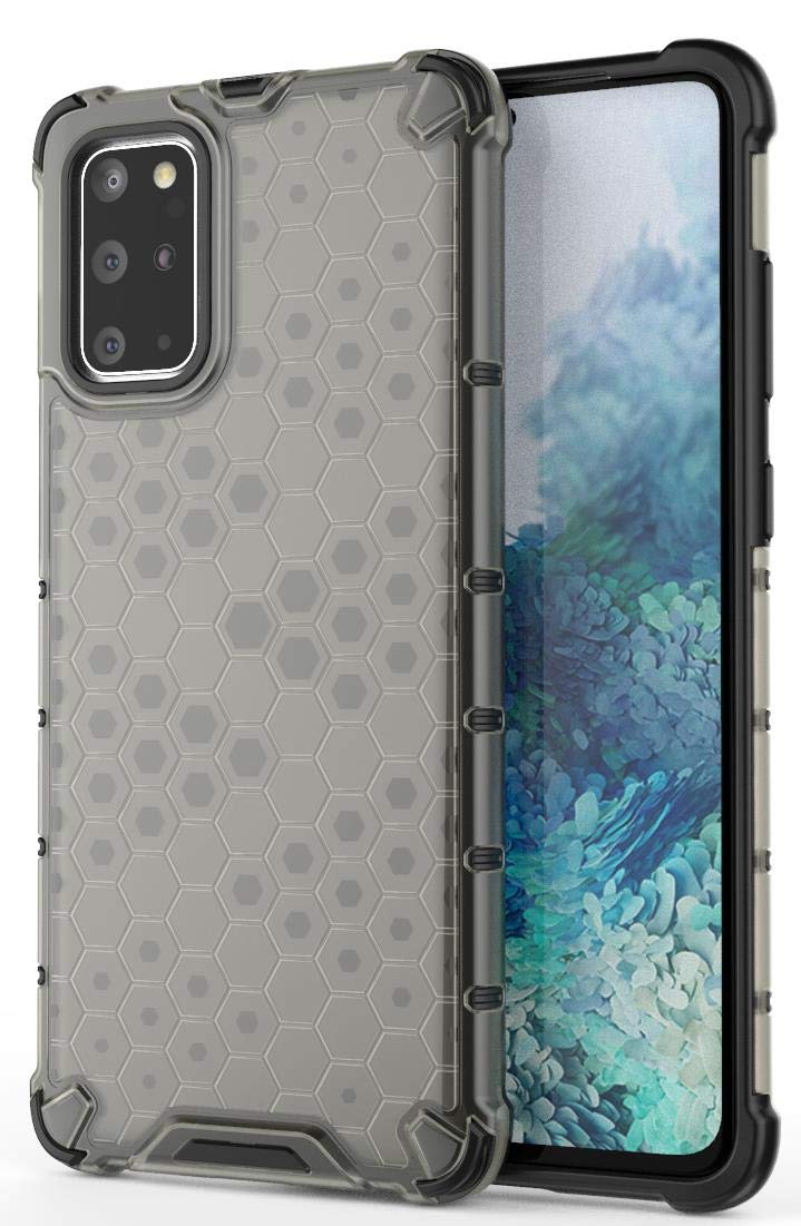 Glasgow Back Case Cover Compatible with Samsung Galaxy S20 Plus (Honeycomb Pattern) - Black (B08T9TTYNQ) Amazon Price History, Amazon Price Tracker