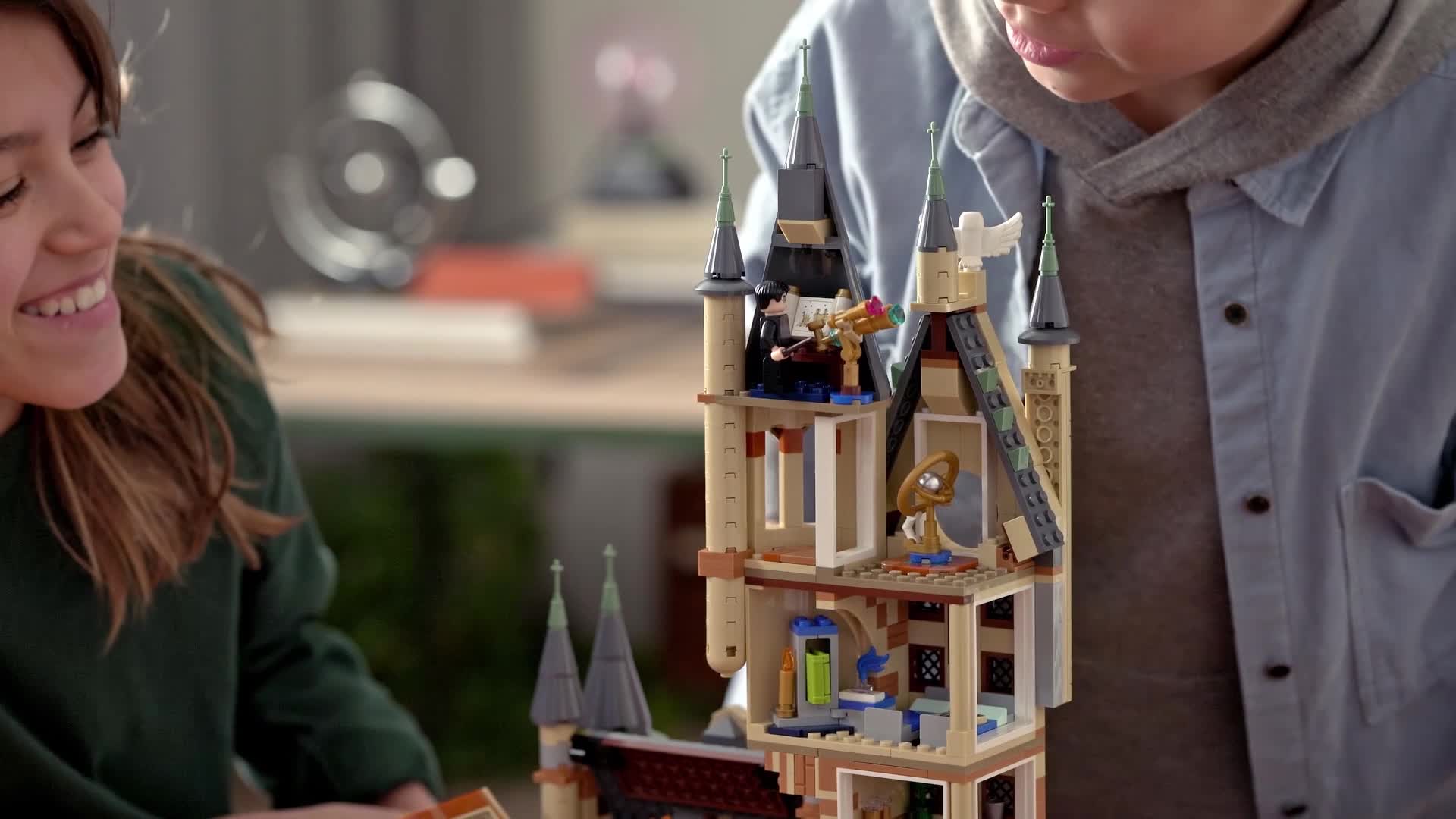 LEGO 75969 Harry Potter Astronomieturm auf Schloss Hogwarts, Modell-Spielzeug mit Minifiguren, Zauberhaftes Geschenk für… – Bild 8