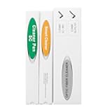 Duogalia 2-Pack Fiber Cleaner Fiber Optic Tools Cleaning Pen for 1.25 mm & 2.5mm SC/ST/FC/LC/MU Connector (1+1)
